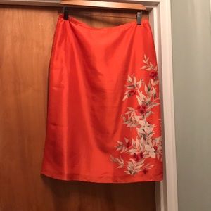 Banana Republic Silk Skirt